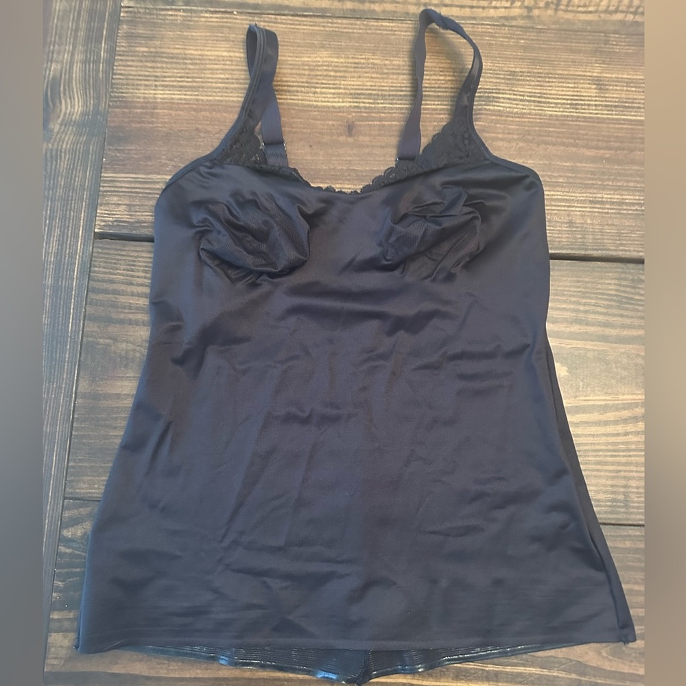 Ruby Ribbon Lace Light Support Cami sz 40